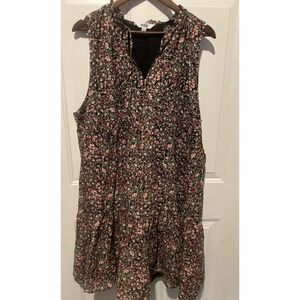Steve Madden Dress BB Dakota 2XL Women's Sleeveless Tiered Floral‎ Summer